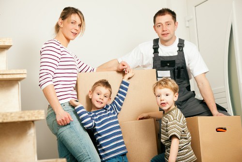 Professional man and van service supporting a local Kenley relocation