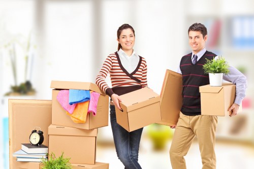Business inventory stored securely in a Kenley unit