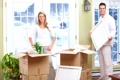 Organised student belongings stored safely in Kenley